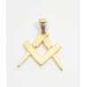 Pendentif maçonnique en or 750 PB 5,25