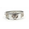 "Esprit Ceinture" Bracelet argent 800°/°°et vermeil rose