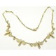 Ancien Collier Aux Papillons or jaune