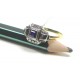  Bague or argent pierre bleu