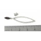 Larmes d'oreilles en diamant et or 750