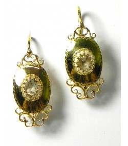 Boucles d'oreilles provençales Or 750