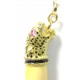 Rare pendentif dent de tigre et or 750