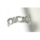 Superbe bracelet massif en argent