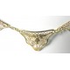 Délicat collier draperie début XXème en or 750