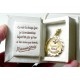 " DECLARATION" Dans son coffret-livre, médaille d'amour OR et rubis