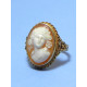 '"PERSEPHONE" Très belle bague camé sur monture or 375°/°° 9KT PB 5,4g