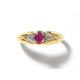 "RUBIS PASSION" Bague Or Rubis et Diamants