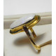Bague ancienne or jaune et opale
