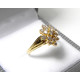 "AILIN" Ravissante bague bouquet de diamants et or 750
