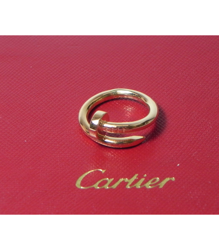 '"MARJOLAINE" Très belle bague "Clou de Cartier" OR ROSE 18 KT