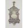 "SAINT PETERSBOURG" Pendentif "Icône" platine et diamants et nacre